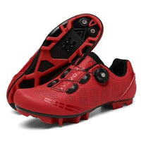 Thumbnail for Survival Gears Depot Cycling Shoes MTB Red / 5.5 Road Cycling SPD SL Lock Shoes