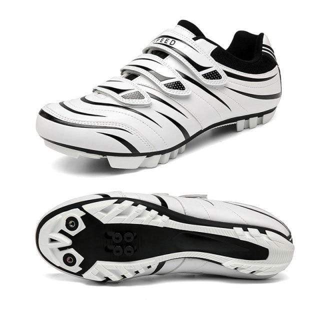 Survival Gears Depot Cycling Shoes White MTB / 5 Bunny Hop Breathable Cycling Shoe