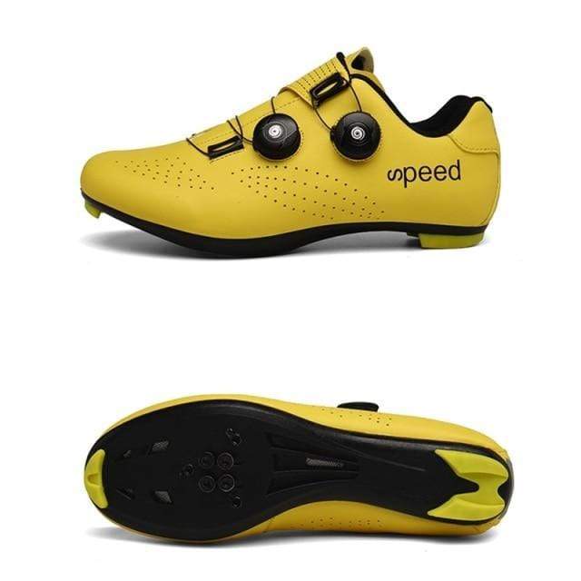 XTERNITY Official Store Cycling Shoes Yellow Road / 5 Ultralight SPD Cycling Shoe