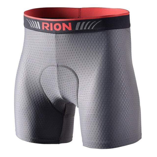 Survival Gears Depot Cycling Shorts Gray / S Men Cycling Underwear Padding Pad