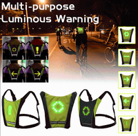 Thumbnail for Survival Gears Depot Cycling Vest Wireless Cycling Signal Light Vest