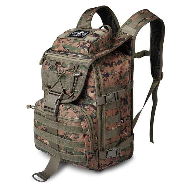 Wiio Digital Jungle / 30 - 40L Mens Tactical Backpack/Pouch