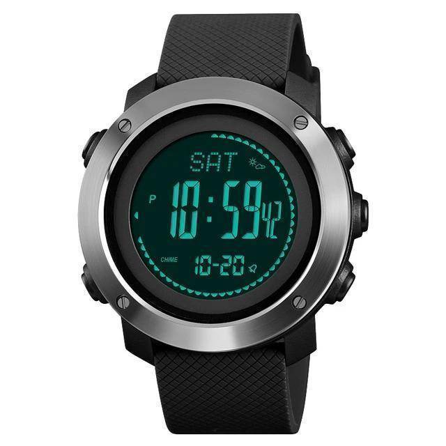 Skmei Watch Store Digital Watches Black Digital Sports Hiking Wristwatch