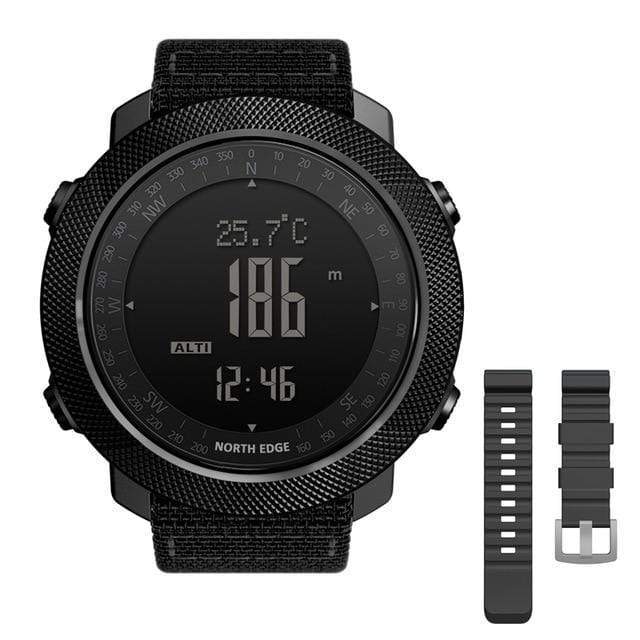 Survival Gears Depot Digital Watches Black Military Altimeter Watch