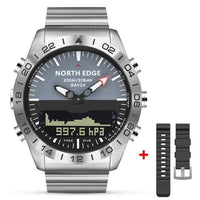 Thumbnail for Survival Gears Depot Digital Watches Black Rubber Luxury Dive Digital Watch