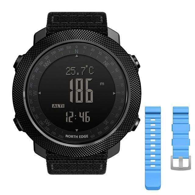 Survival Gears Depot Digital Watches Blue Military Altimeter Watch