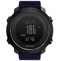 Thumbnail for Survival Gears Depot Digital Watches Blue Nylon Strap Military Altimeter Watch