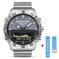 Thumbnail for Survival Gears Depot Digital Watches Blue Rubber Luxury Dive Digital Watch