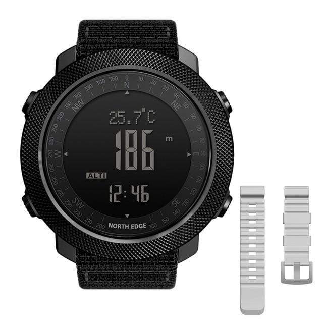 Survival Gears Depot Digital Watches Grey Military Altimeter Watch
