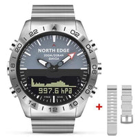 Thumbnail for Survival Gears Depot Digital Watches Grey Rubber Luxury Dive Digital Watch