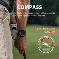Thumbnail for Digital Solar Powered Watch with Outdoor Compass feature3