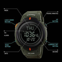 Thumbnail for Survival Gears Depot Digital Watches Outdoor Compass Digital Watch