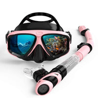 Thumbnail for Survival Gears Depot Diving Masks Anti Fog Goggles with Snorkel