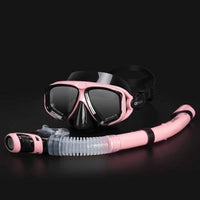 Thumbnail for Survival Gears Depot Diving Masks Pink Anti Fog Goggles with Snorkel