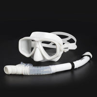 Thumbnail for Survival Gears Depot Diving Masks White Anti Fog Goggles with Snorkel