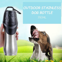 Thumbnail for Survival Gears Depot Dog Feeding Portable Stainless Pet Bottle