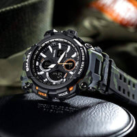 Thumbnail for Dual Time Military Watch with Camouflage Design4