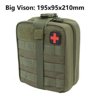 Thumbnail for Survival Gears Depot First Aid Kit OD BIG SIZE First Aid Pouch Molle Patch Bag / Tactical Medical Kit