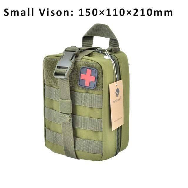 Survival Gears Depot First Aid Kit OD SMALL SIZE First Aid Pouch Molle Patch Bag / Tactical Medical Kit