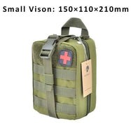 Thumbnail for Survival Gears Depot First Aid Kit OD SMALL SIZE First Aid Pouch Molle Patch Bag / Tactical Medical Kit