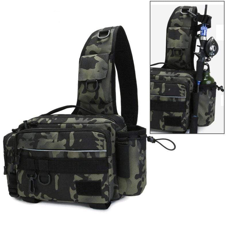 Survival Gears Depot Fishing Bags Fishing Single Shoulder Tackle Bag