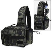 Thumbnail for Survival Gears Depot Fishing Bags Fishing Single Shoulder Tackle Bag