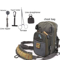 Thumbnail for Survival Gears Depot Fishing Bags Fly Fishing Bag With Tools
