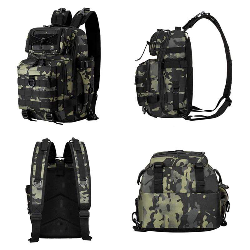 Survival Gears Depot Fishing Bags Tactical Large Fishing Tackle Bag