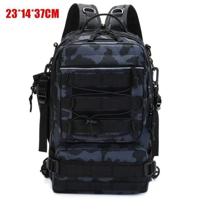 Survival Gears Depot Fishing Bags TX Camo 02 Tactical Large Fishing Tackle Bag