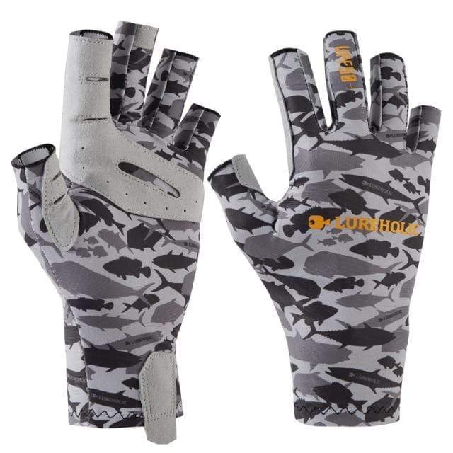 Survival Gears Depot Fishing Gloves Grey / M Professional Release Anti-slip Lure Fish Glove