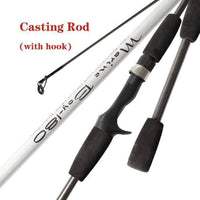 Thumbnail for Survival Gears Depot Fishing Rods Casting Rod Carbon Spinning Fishing Rod