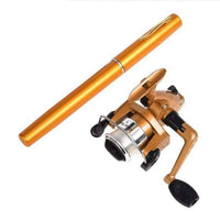 Thumbnail for Survival Gears Depot Fishing Rods Orange Portable Pen-type Fishing Rod