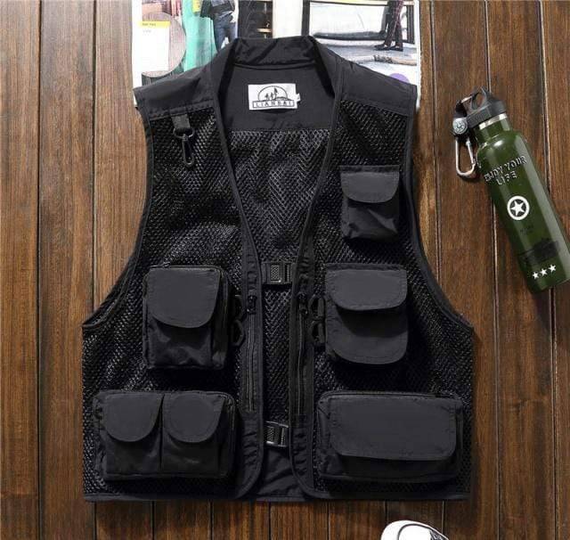 Survival Gears Depot Fishing Vests Black / M Multi-Pocket Fishing Hunting Vest
