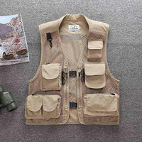 Thumbnail for Survival Gears Depot Fishing Vests Multi-Pocket Fishing Hunting Vest