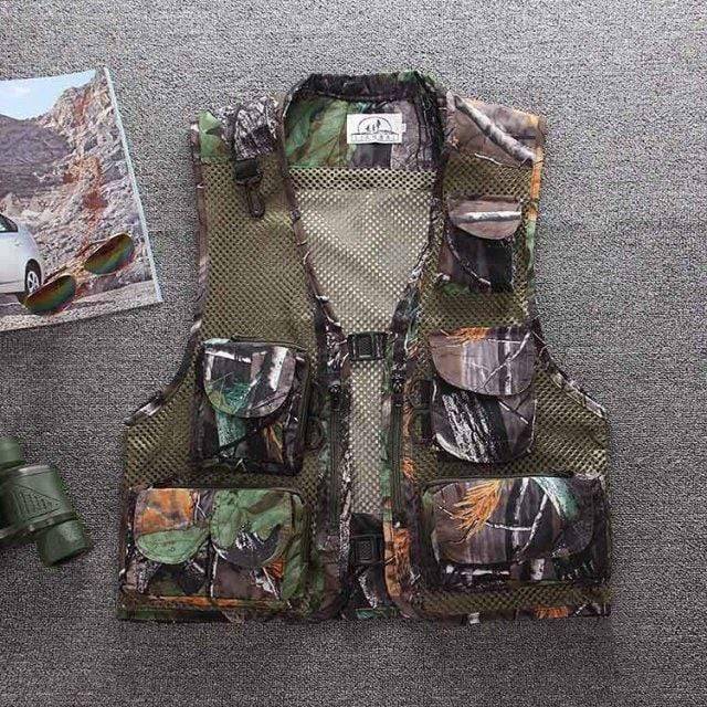 Survival Gears Depot Fishing Vests Multi-Pocket Fishing Hunting Vest