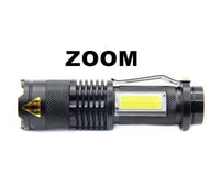 Thumbnail for 3800LM XML-Q5 COB LED portable flashlight with high intensity brightness6