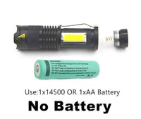 Thumbnail for 3800LM XML-Q5 COB LED portable flashlight with high intensity brightness8
