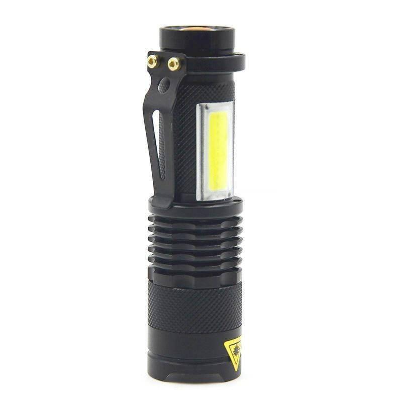 3800LM XML-Q5 COB LED portable flashlight with high intensity brightness4