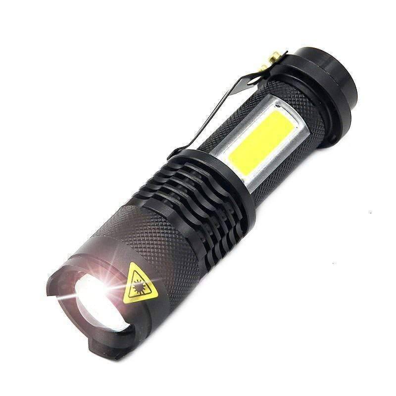 3800LM XML-Q5 COB LED portable flashlight with high intensity brightness9