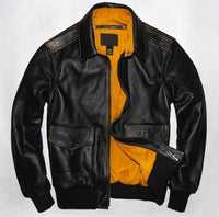 Thumbnail for Air Force Genuine Leather Jacket0