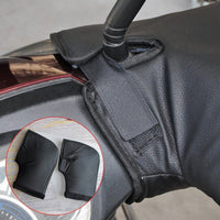 Thumbnail for Survival Gears Depot Gloves Windproof PU Winter Thick Handlebar Muffs