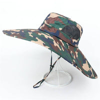 Thumbnail for Survival Gears Depot Green Camouflage Summer Anti-UV Bucket Hat