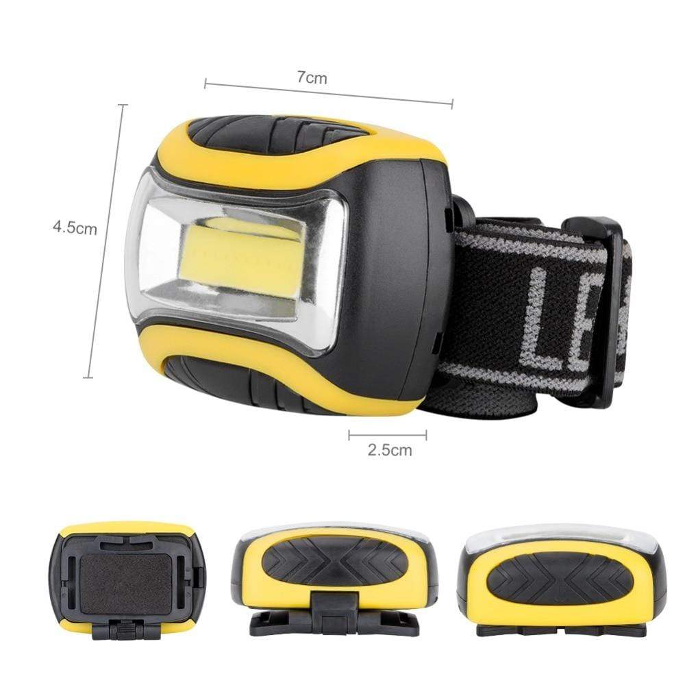 Survival Gears Depot Headlamps COB Mini LED Torch Lantern Headlight