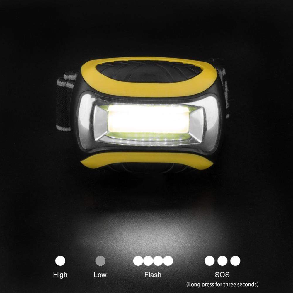 Survival Gears Depot Headlamps COB Mini LED Torch Lantern Headlight