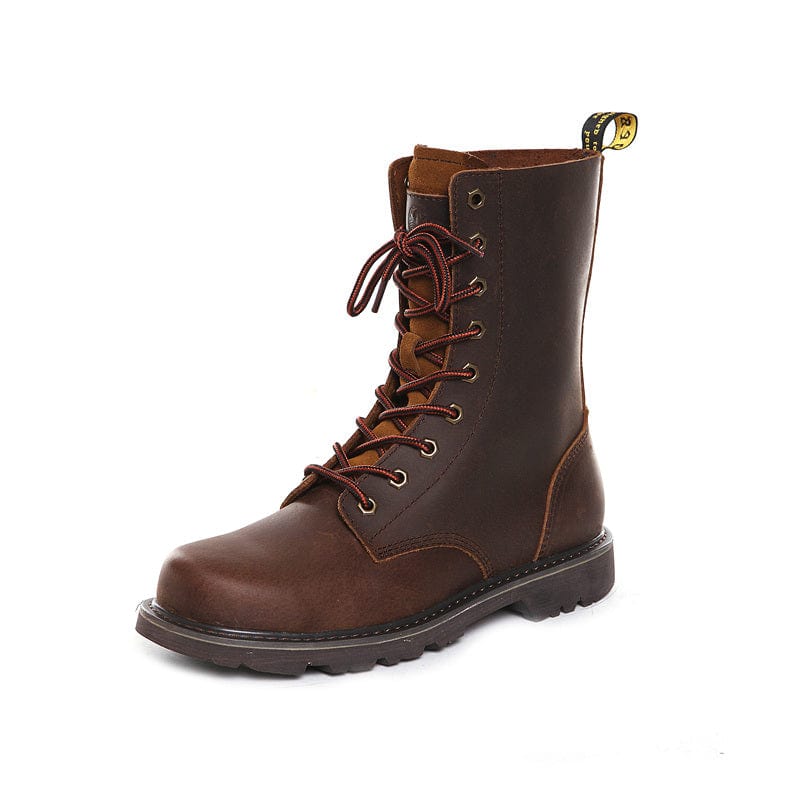 Survival Gears Depot High-Top Hunting Leather Boots