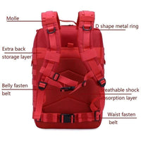 Thumbnail for Survival Gears Depot Hiking Bags 45L Military Molle Backpack Tactical Waterproof Rucksack