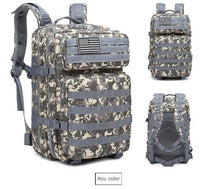 Thumbnail for Survival Gears Depot Hiking Bags ACU 45L Military Molle Backpack Tactical Waterproof Rucksack