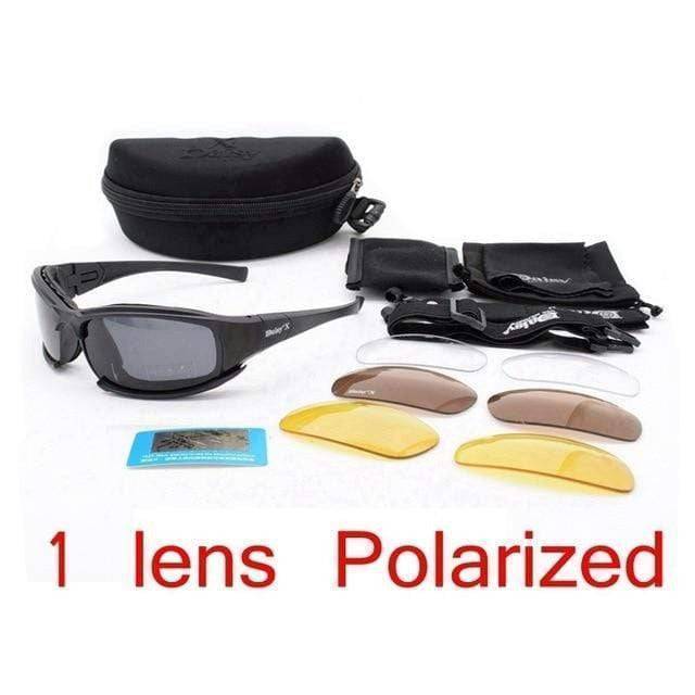 4 Lens Tactical Polarized Glasses for outdoor activities2