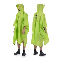 Thumbnail for Survival Gears Depot Hiking Jackets 20D Green Multifunction Poncho Raincoat