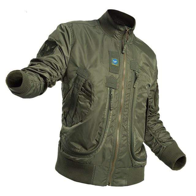 Survival Gears Depot Hiking Jackets Army Green / S Trekking Camping Male Bomber Jacket